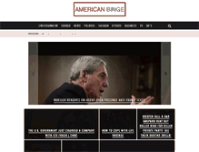 Tablet Screenshot of americanbinge.com